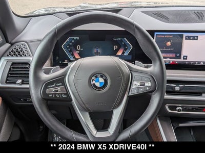 2024 BMW X5 xDrive40i