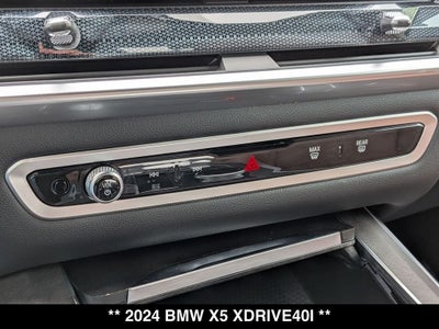 2024 BMW X5 xDrive40i