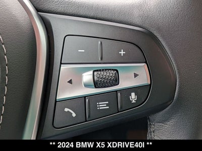 2024 BMW X5 xDrive40i
