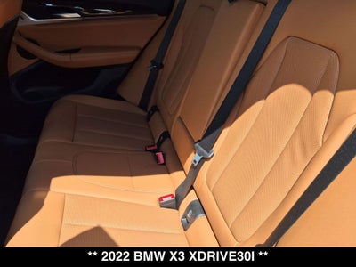 2022 BMW X3 xDrive30i