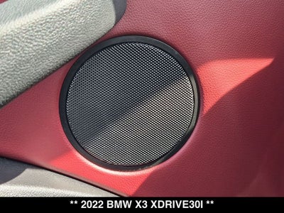 2022 BMW X3 xDrive30i