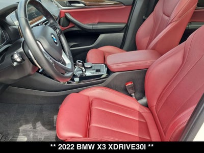 2022 BMW X3 xDrive30i