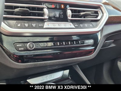 2022 BMW X3 xDrive30i
