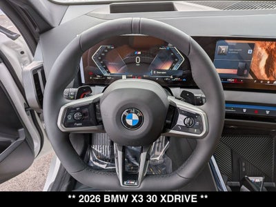 2026 BMW X3 30 xDrive
