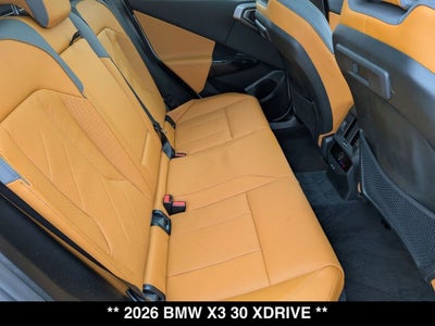 2026 BMW X3 30 xDrive