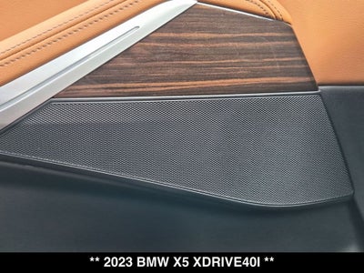 2023 BMW X5 xDrive40i