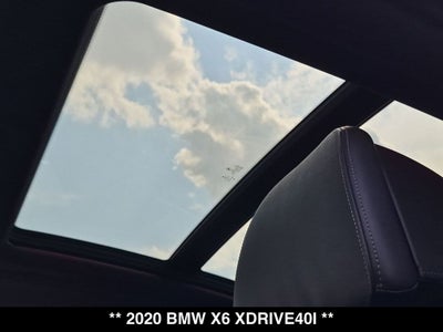 2020 BMW X6 xDrive40i M Sport