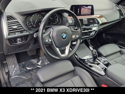 2021 BMW X3 xDrive30i