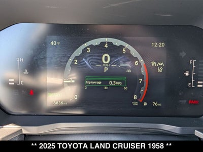 2025 Toyota Land Cruiser 1958