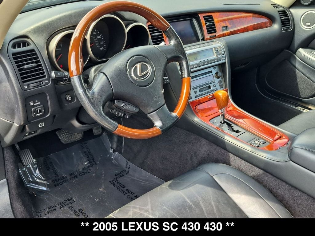 Used 2005 Lexus SC 430 with VIN JTHFN48Y050068530 for sale in Okemos, MI