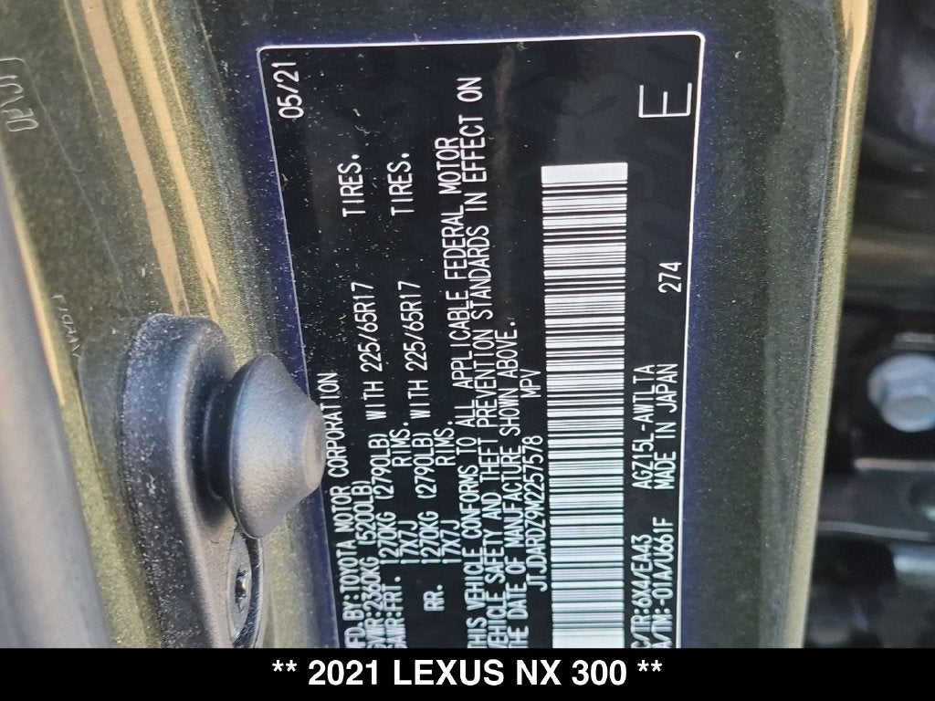 2021 Lexus NX 300 Base