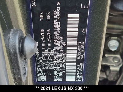 2021 Lexus NX 300 Base