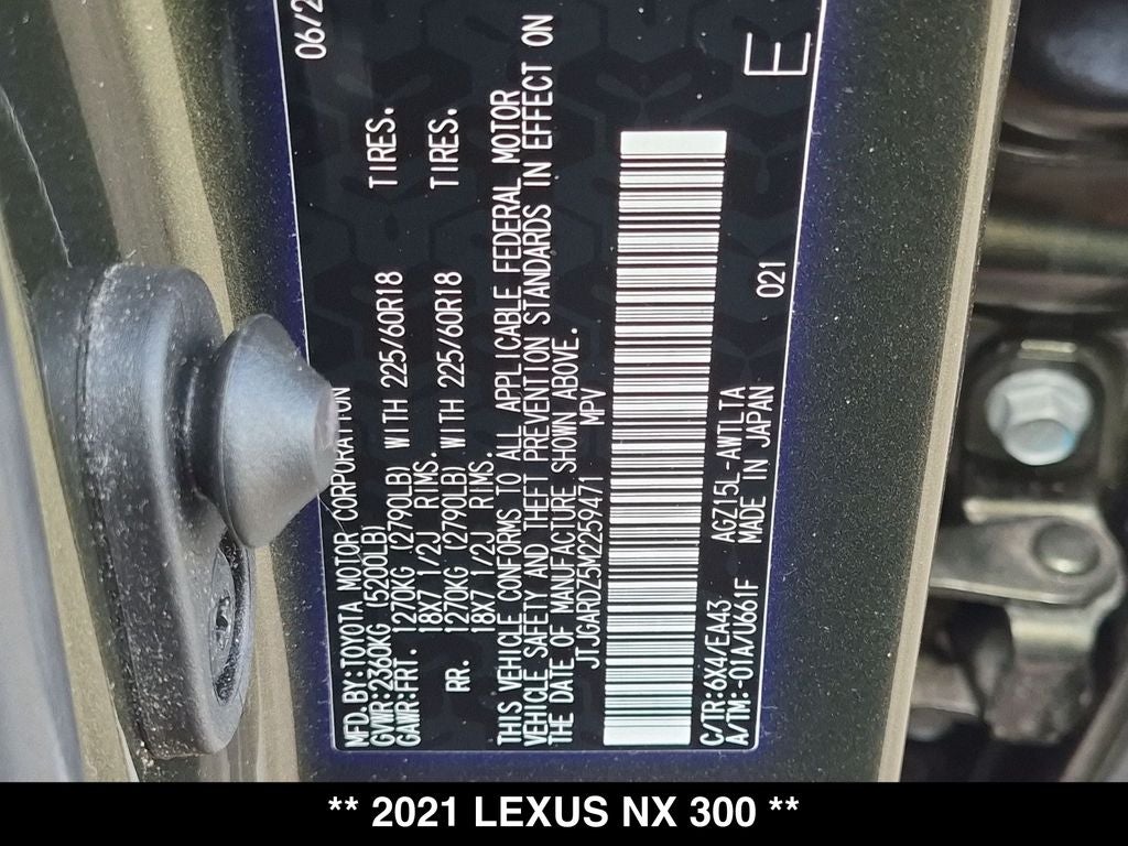 2021 Lexus NX 300 Base