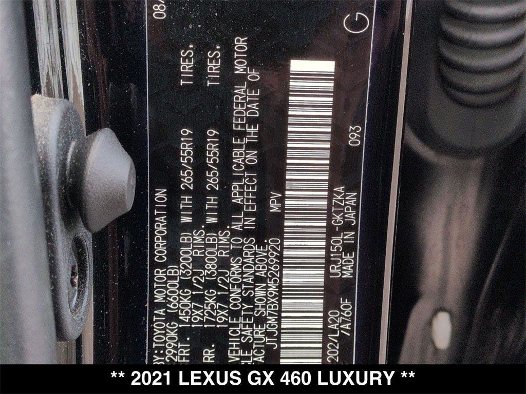 2021 Lexus GX 460 Luxury