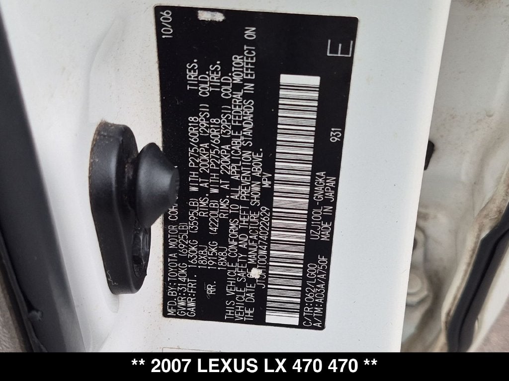 2007 Lexus LX 470