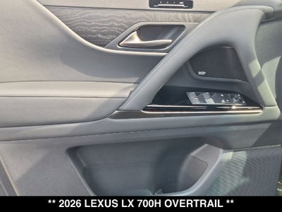 2026 Lexus LX 700h Overtrail