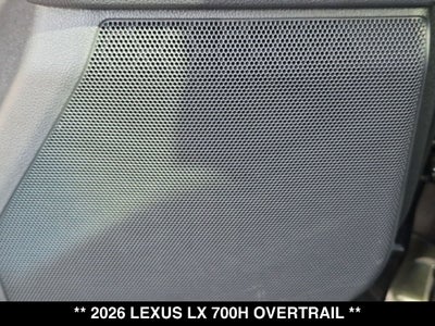 2026 Lexus LX 700h Overtrail
