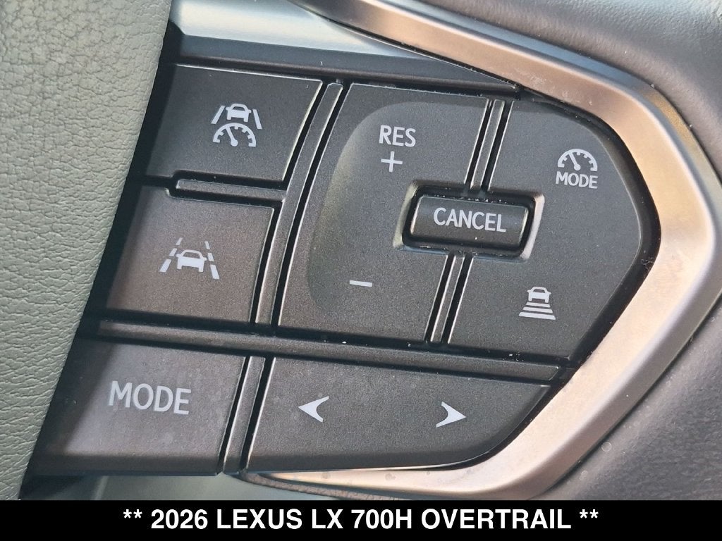 2026 Lexus LX 700h Overtrail