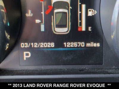 2013 Land Rover Range Rover Evoque Pure