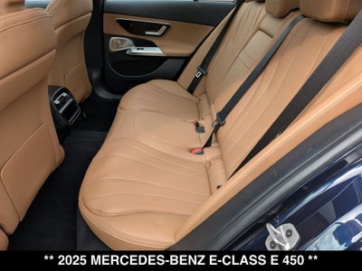 2025 Mercedes-Benz E-Class E 450 4MATIC®