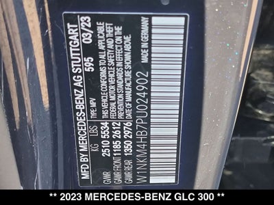 2023 Mercedes-Benz GLC GLC 300 4MATIC®