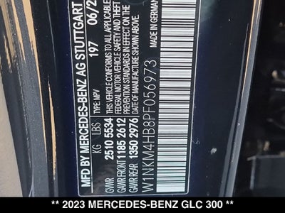 2023 Mercedes-Benz GLC GLC 300 4MATIC®