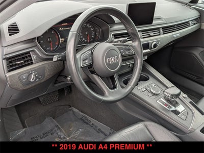 2019 Audi A4 2.0T Premium quattro
