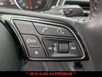 2019 Audi A4 2.0T Premium quattro