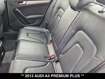 2013 Audi A4 2.0T Premium Plus quattro