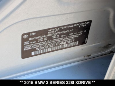 2015 BMW 3 Series 328i xDrive