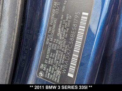 2011 BMW 3 Series 335i