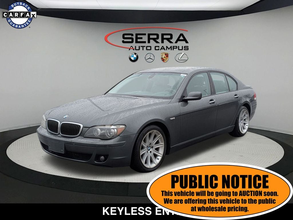 2006 BMW 7 Series 750i