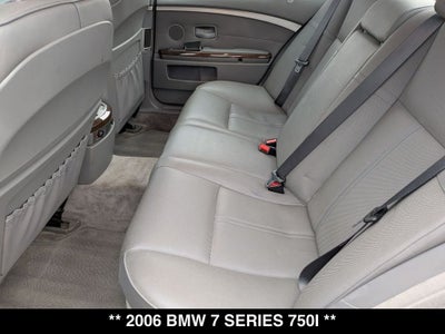 2006 BMW 7 Series 750i