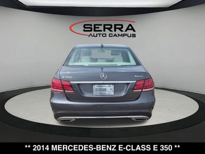 2014 Mercedes-Benz E-Class E 350 4MATIC®
