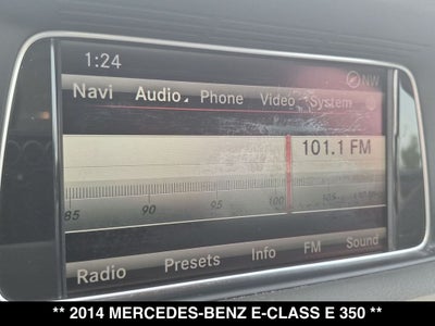 2014 Mercedes-Benz E-Class E 350 4MATIC®