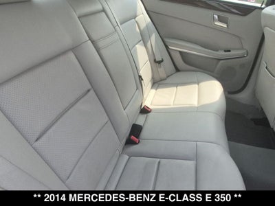 2014 Mercedes-Benz E-Class E 350 4MATIC®