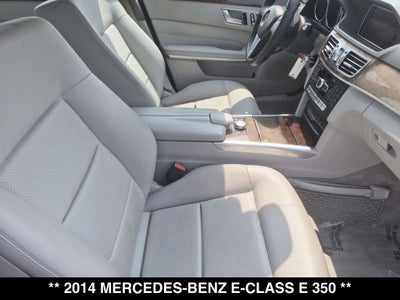 2014 Mercedes-Benz E-Class E 350 4MATIC®
