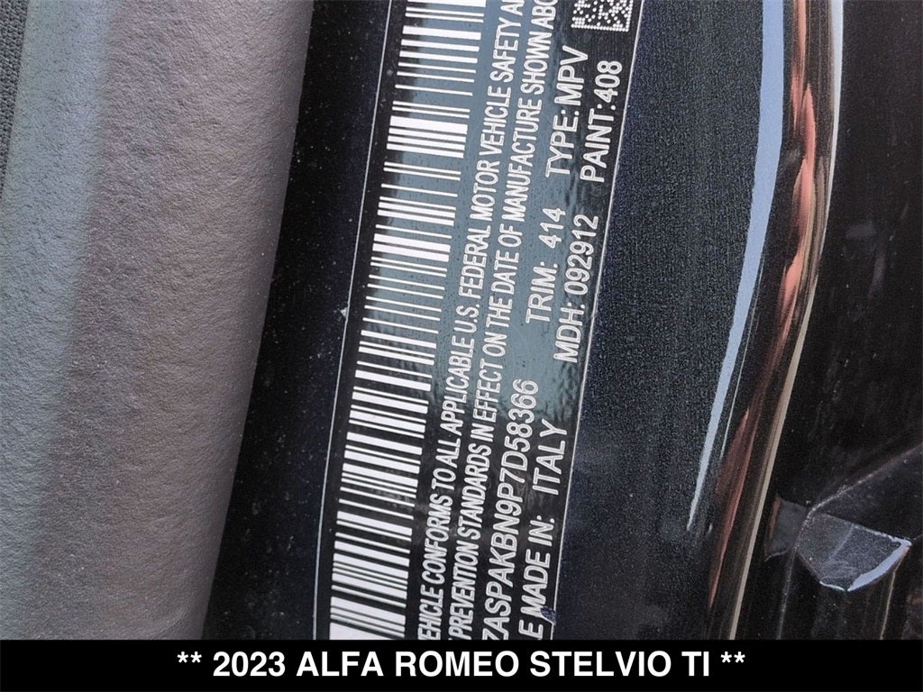 2023 Alfa Romeo Stelvio Ti