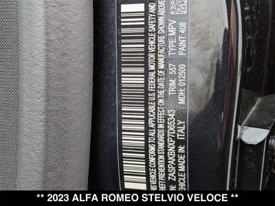 2023 Alfa Romeo Stelvio Veloce