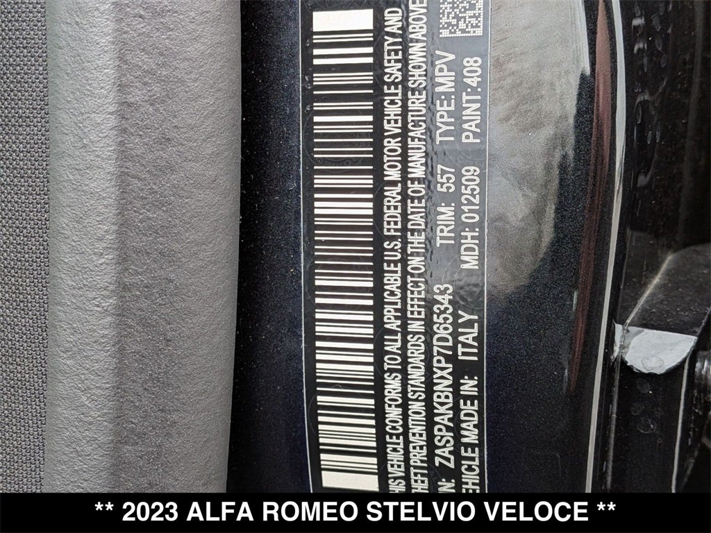 2023 Alfa Romeo Stelvio Veloce