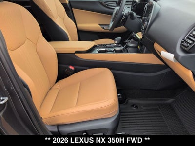 2026 Lexus NX HYBRID NX 350h FWD