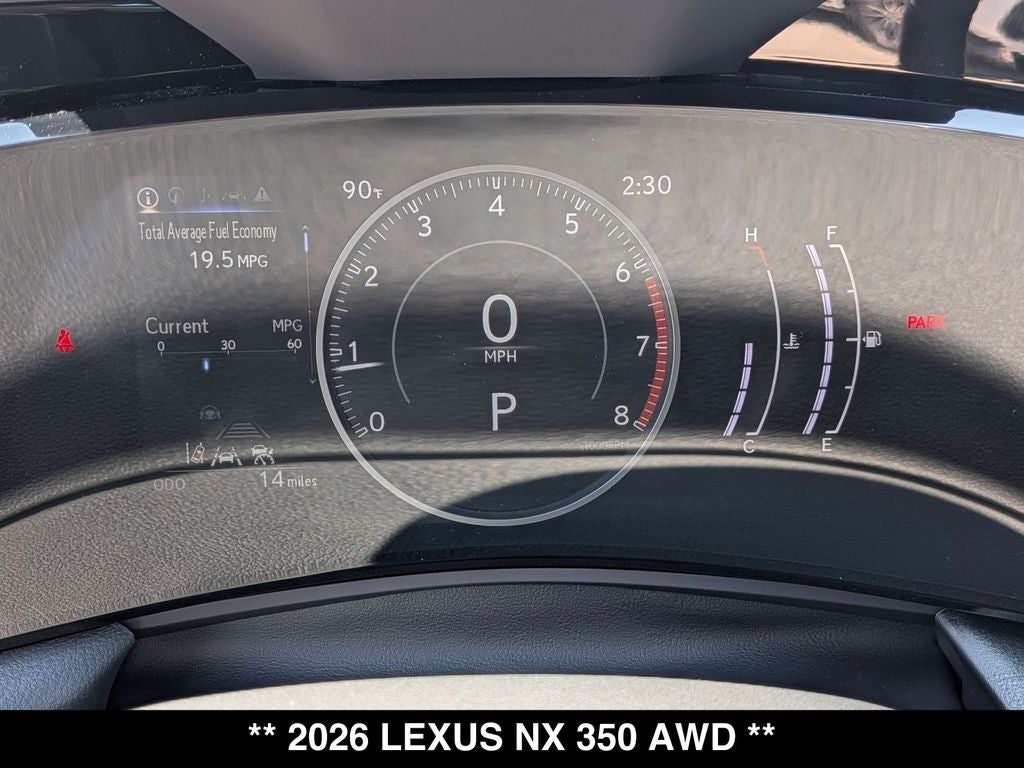 2026 Lexus NX 350 AWD
