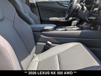 2026 Lexus NX 350 AWD