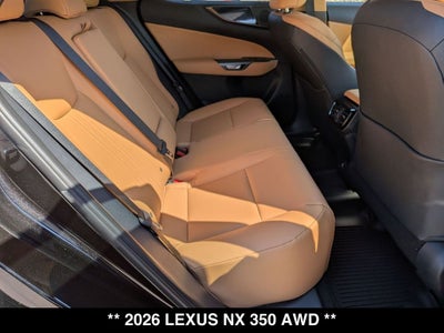 2026 Lexus NX 350 AWD