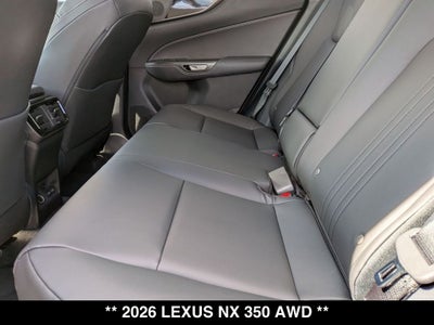 2026 Lexus NX 350 AWD