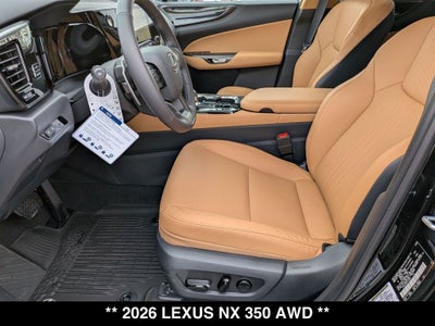 2026 Lexus NX 350 AWD
