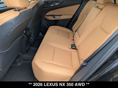 2026 Lexus NX 350 AWD