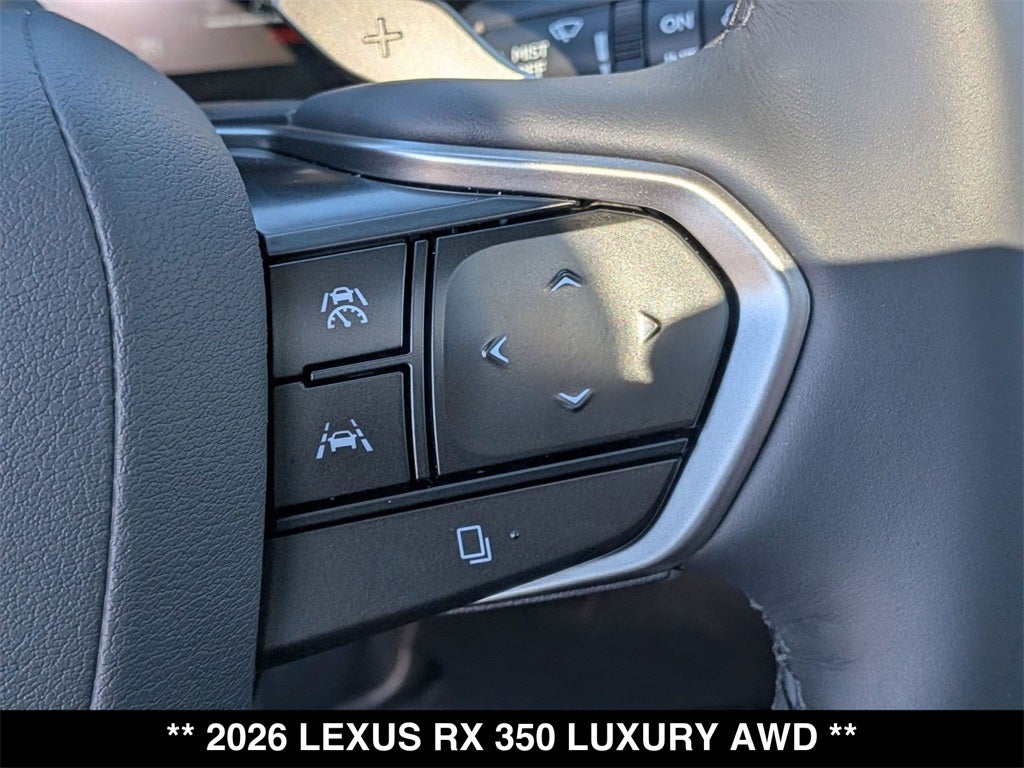 2026 Lexus RX 350 LUXURY AWD