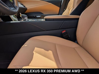 2026 Lexus RX 350 PREMIUM AWD