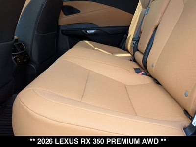 2026 Lexus RX 350 PREMIUM AWD